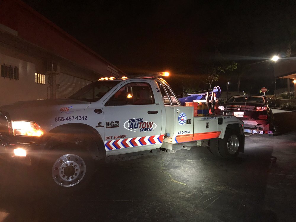 Accident towing service